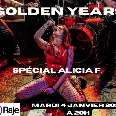 Golden Years /// Spécial Alicia F ! L’interview, deux titres, et sa playlist de rêve ! Rock’n’roll !